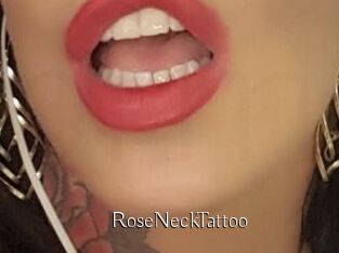 RoseNeckTattoo
